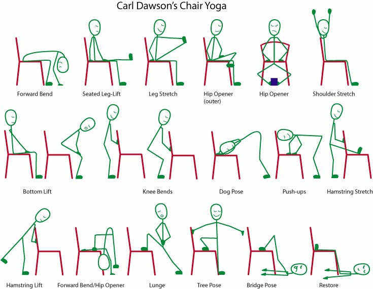 chair yoga for work